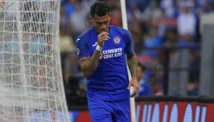 Caraglio como jugador de Cruz Azul