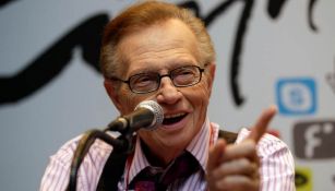 Larry King, famoso presentador de TV estadounidense