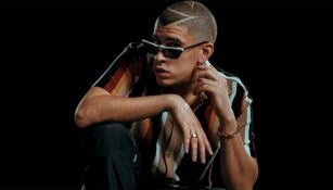 Bad Bunny en una sesión de fotos