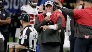 Bruce Arians en partido de la NFL