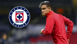 Alexis Peña previo a un partido con Chivas