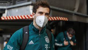 Leon Goretzka previo a un viaje con el Bayern Munich 