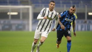 Cristiano Ronaldo bajo la marca de Arturo Vidal