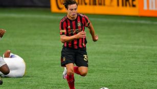 Cubo Torres durante un duelo con el Atlanta United 