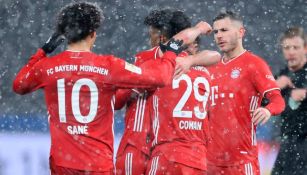 Bayern Múnich en festejo de gol