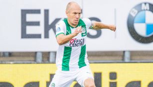 Arjen Robben durante un juego con el Groningen