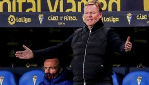 Ronald Koeman, técnico del Barcelona 