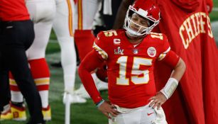 Patrick Mahomes se lamenta tras accionar de los Chiefs