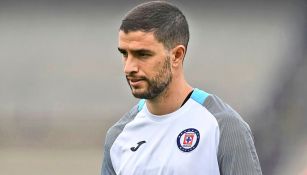 Rivero, en un entrenamiento de La Máquina