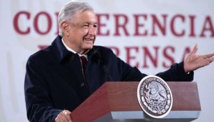 Andrés Manuel López Obrador en conferencia de prensa