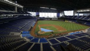 El Marlins Park sin aforo por la pandemia