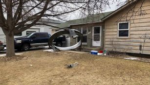 Partes del avión cayeron en Colorado