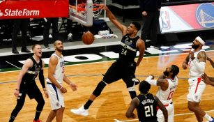 Antetokounmpo en remontada vs Clippers