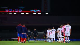 Pumas y Chivas previo a enfrentarse