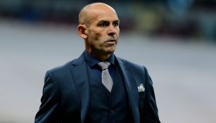 Paco Jémez durante un partido con Cruz Azul