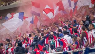 Afición de Chivas en el Estadio Akron