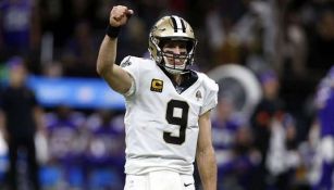 Drew Brees en un partido de NFL