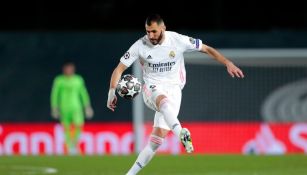 Karim Benzema en victoria vs Atalanta