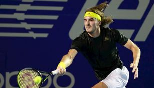 Stefanos Tsitsipas en su debut en el AMT