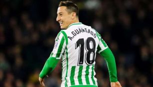 Andrés Guardado en partido