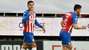 Cisneros, tras marcar un gol con el Tapatío