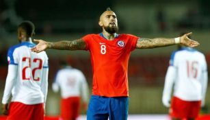 Arturo Vidal en partido