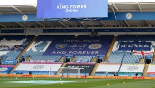 Estadio del Leicester City previo a un duelo de Premier League