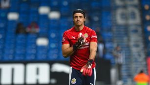 Toño Rodríguez previo a un partido con Chivas