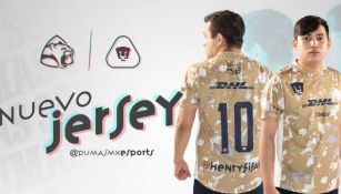 Presentación de la indumentaria de Pumas esports