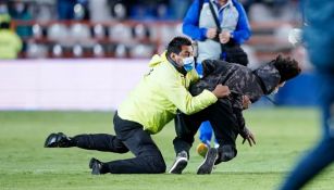 Aficionado del América en la cancha