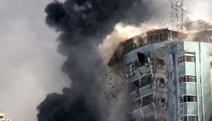 Edificio de agencias informativas es bombardeado