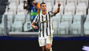 Cristiano Ronaldo celebra gol con la Juventus