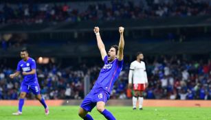 Ignacio Rivero durante un partido con Cruz Azul