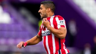 Luis Suárez tras anotar el gol del título para el Atlético de Madrid