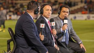 Mario Carrillo durante una transmisión de ESPN