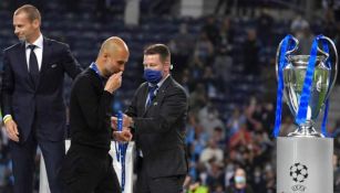 Pep Guardiola en Final de la Champions