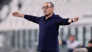 Maurizio Sarri pendiente de un partido de la Serie A 