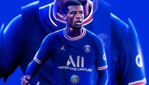 Georginio Wijnaldum luce los colores del PSG