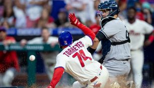 MLB: Philadelphia superó a Nueva York en extrainnings