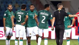 Bolivia en partido vs Paraguay