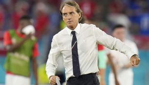 Roberto Mancini dirigiendo