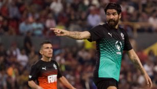 Loco Abreu se tatuó la cara de Dalma Maradona en la espalda