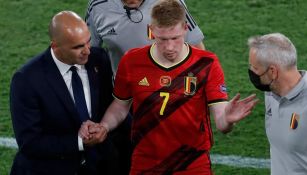 De Bruyne sale por posible lesión