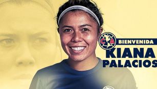 América Femenil: Kiana Palacios es nueva jugadora azulcrema, oficializó el club