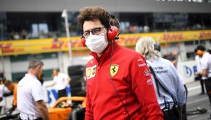 Mattia Binotto, jefe de la escudería Ferrari