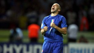 Alessandro Del Piero durante un partido con Italia