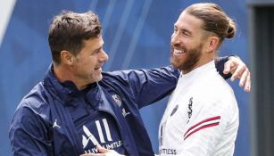 Ramos y Pochettino en presentación