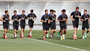 Real Madrid en entrenamiento