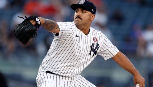 Néstor Cortés Jr., en acción con los Yankees