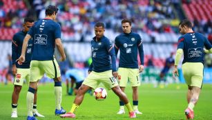 Giovani dos Santos previo a un partido con América